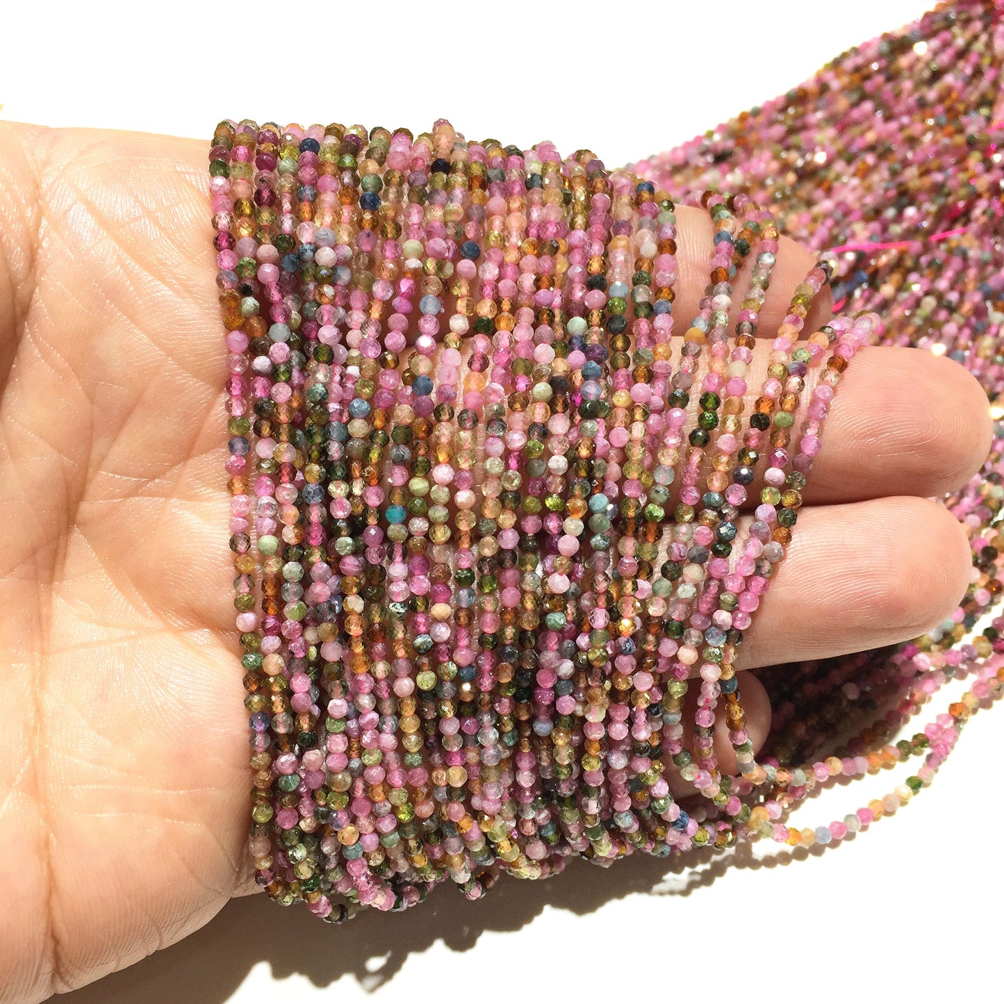 Natural Tourmaline Small Size Loose Beads