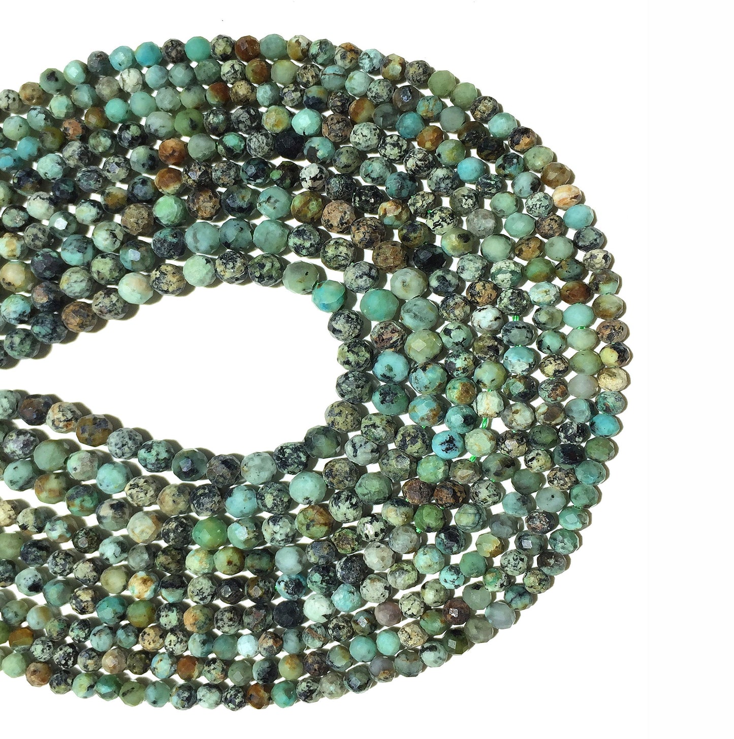 Natural African Turqiuose Small Size Loose Beads