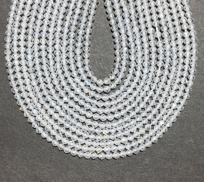 Natural White CZ Small Size Loose Beads