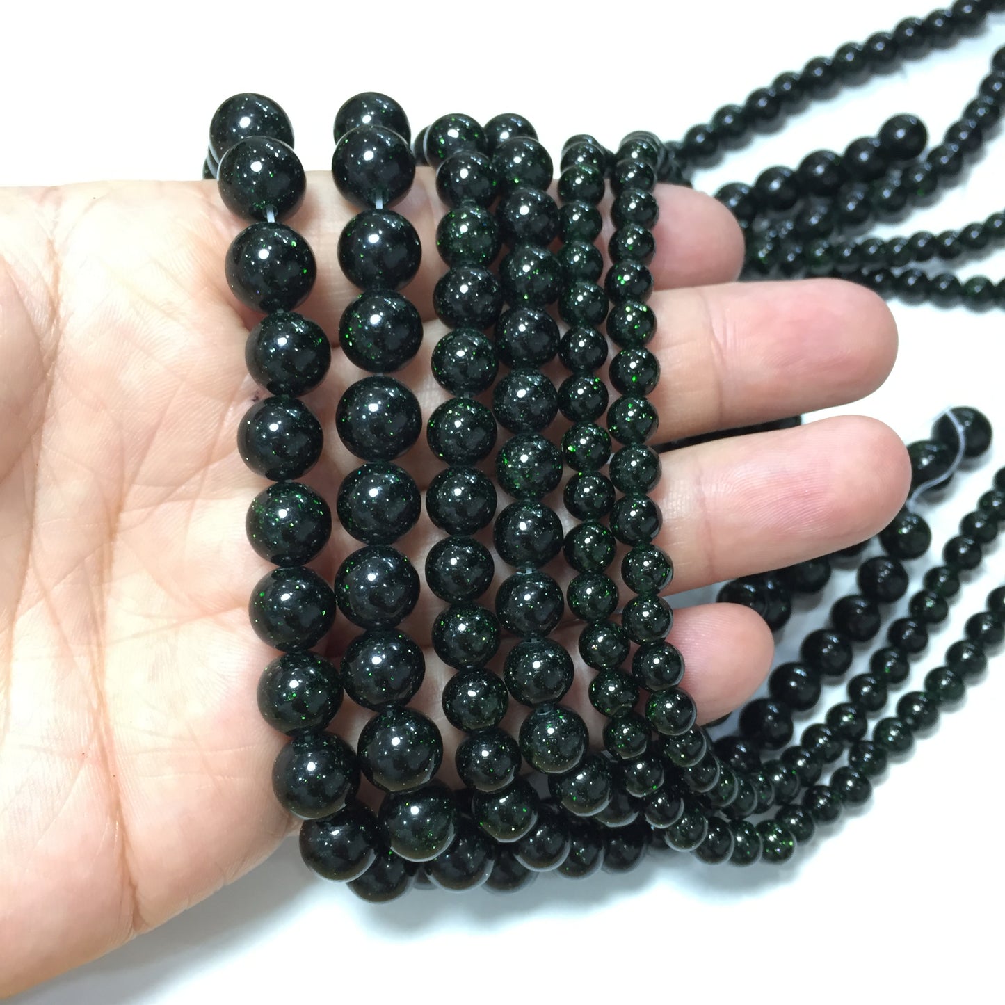 Round Sandstone Beads