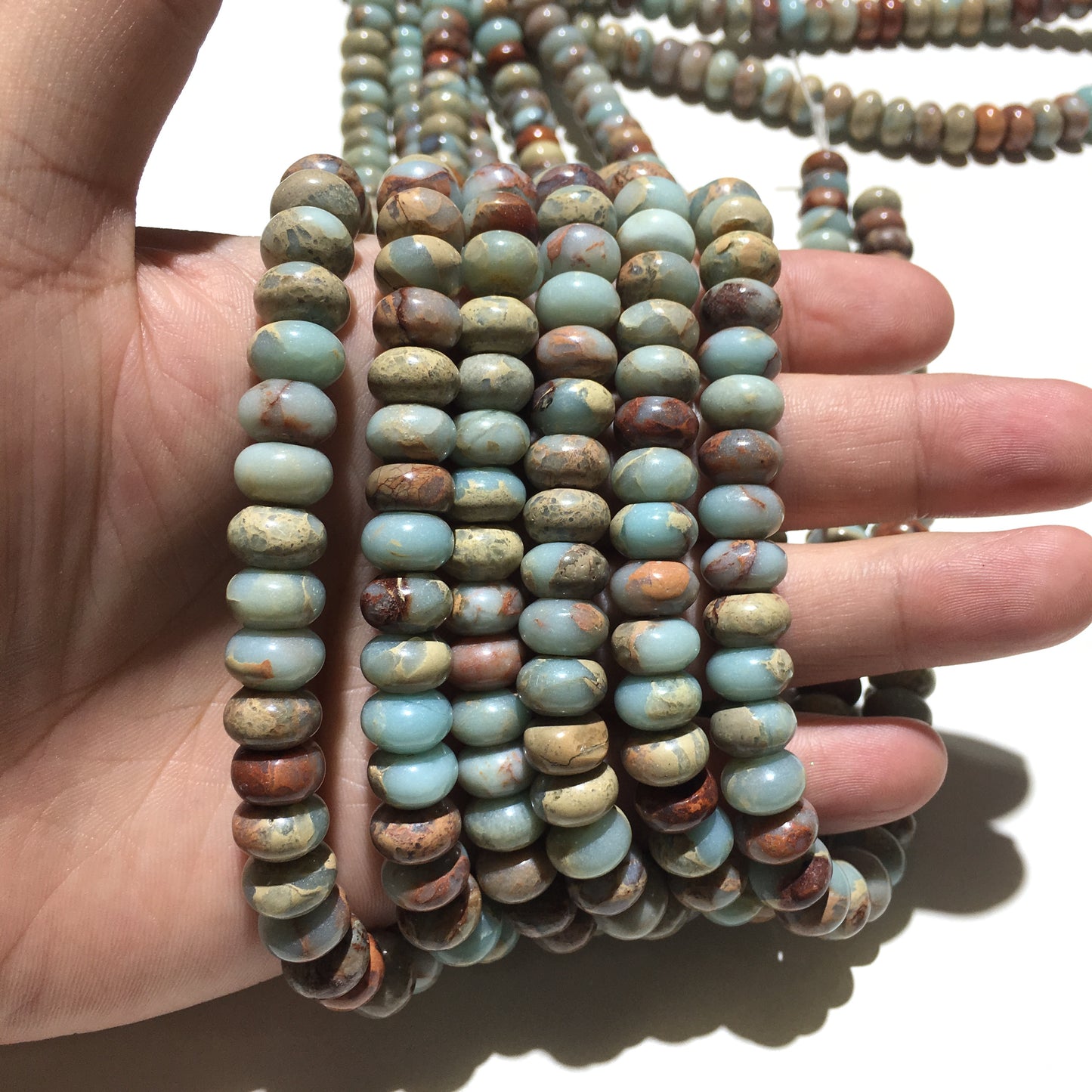 Snake Skin Jasper Beads