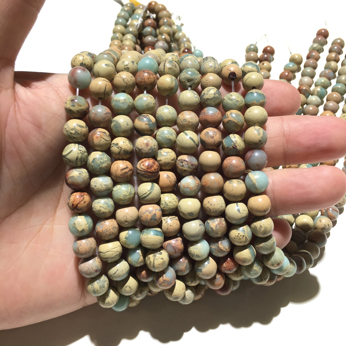 Snake Skin Jasper Beads