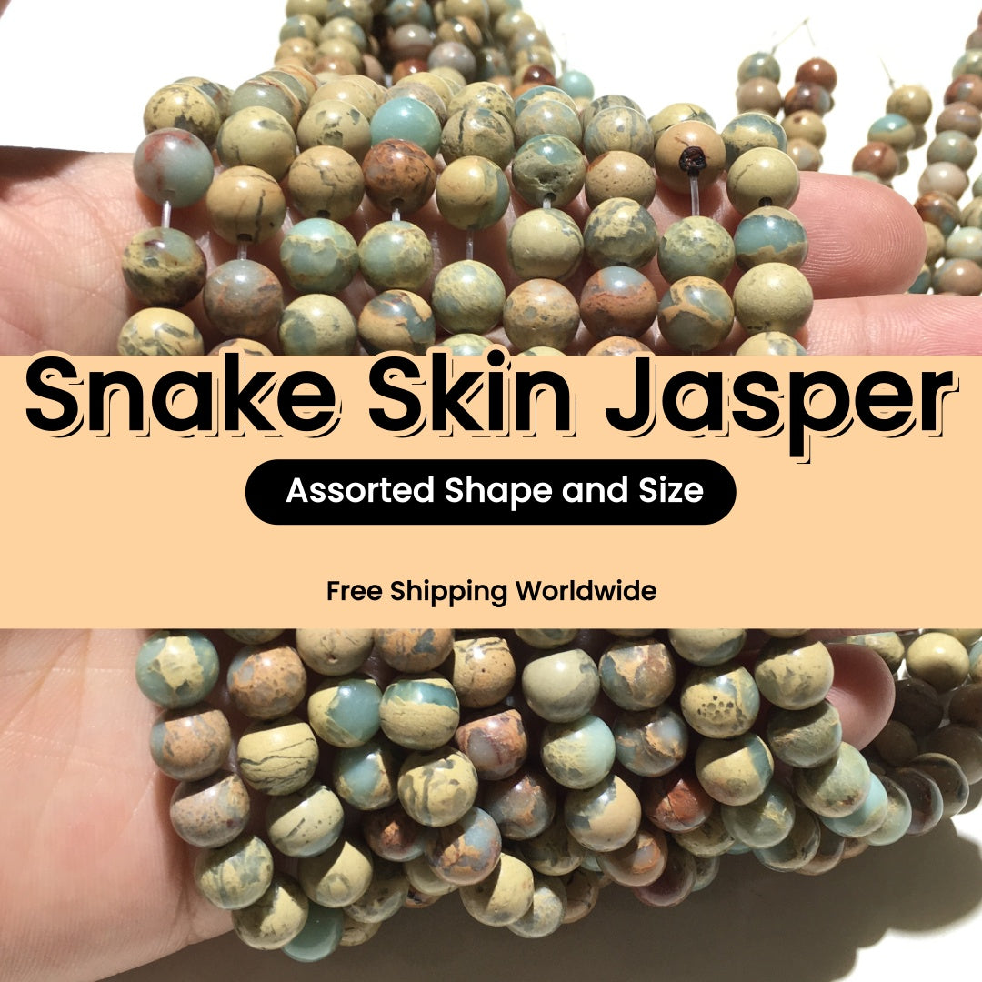 Snake Skin Jasper Beads