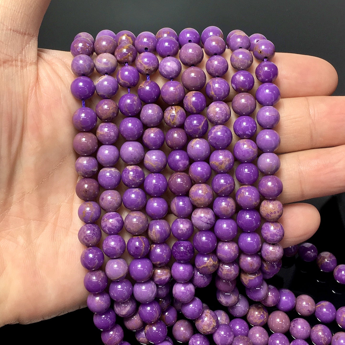 Higher Quality Phosophrite Round Beads