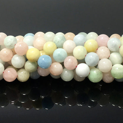 Higher Quality Morganite Round Beads