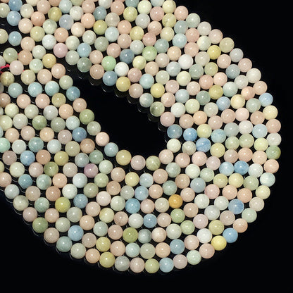 Higher Quality Morganite Round Beads