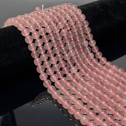 Higher Quality Strawberry Quartz Round Beads