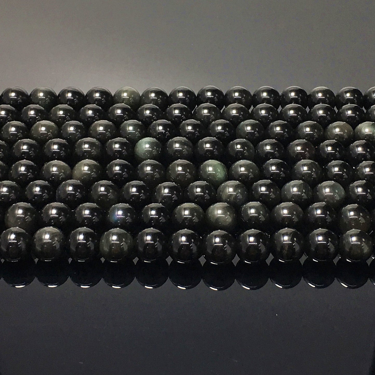 Higher Quality Rainbow Obsidian Round Beads