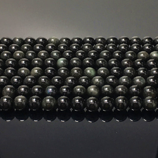 Higher Quality Rainbow Obsidian Round Beads