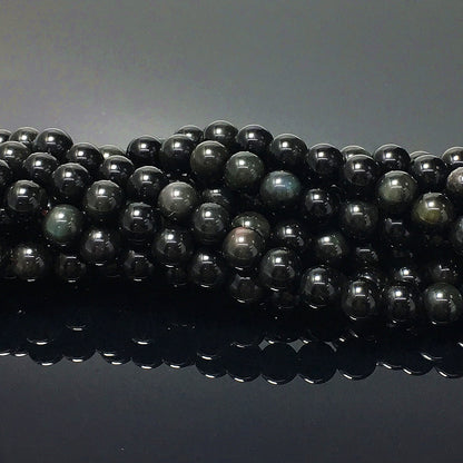 Higher Quality Rainbow Obsidian Round Beads