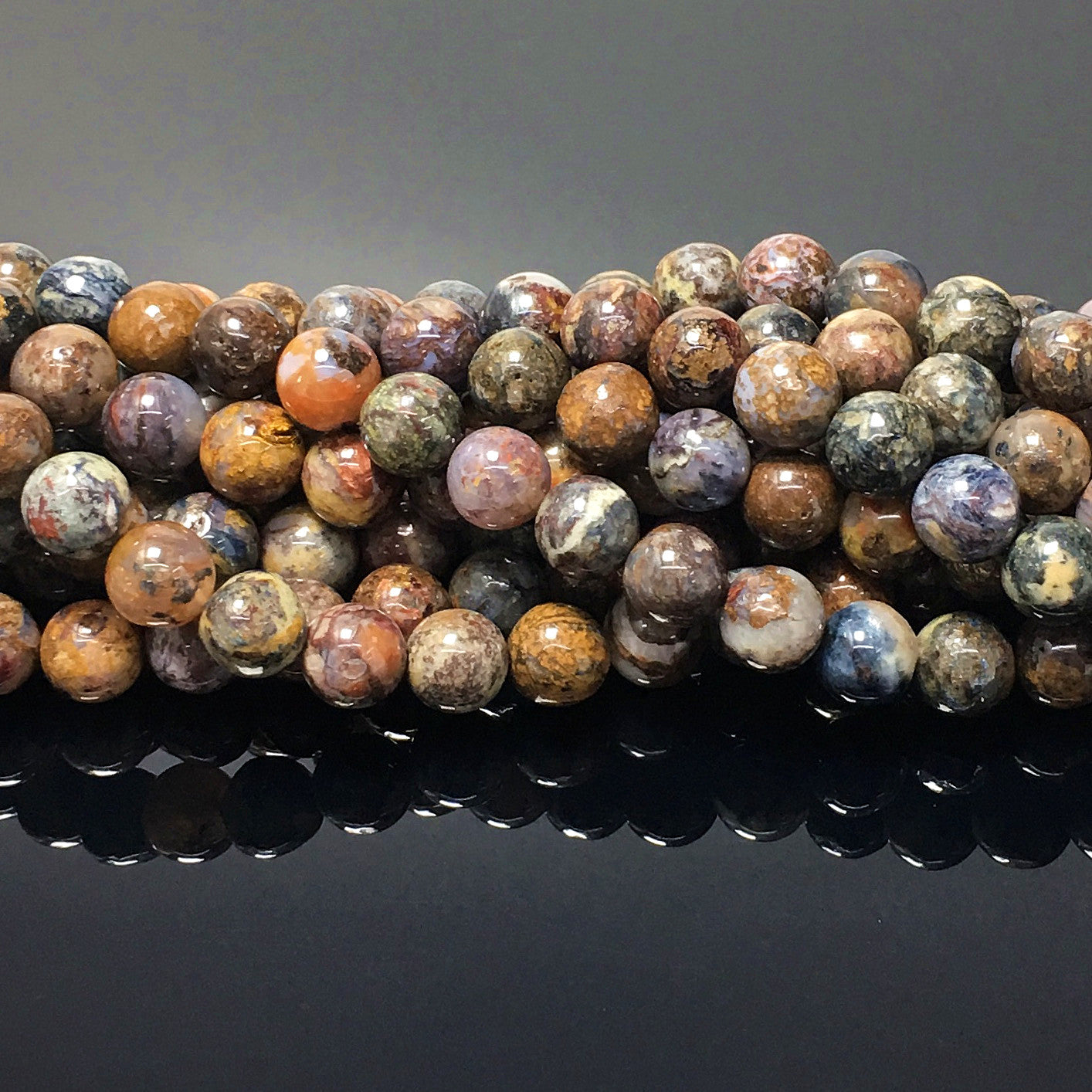 Higher Quality Pietersite Round Beads