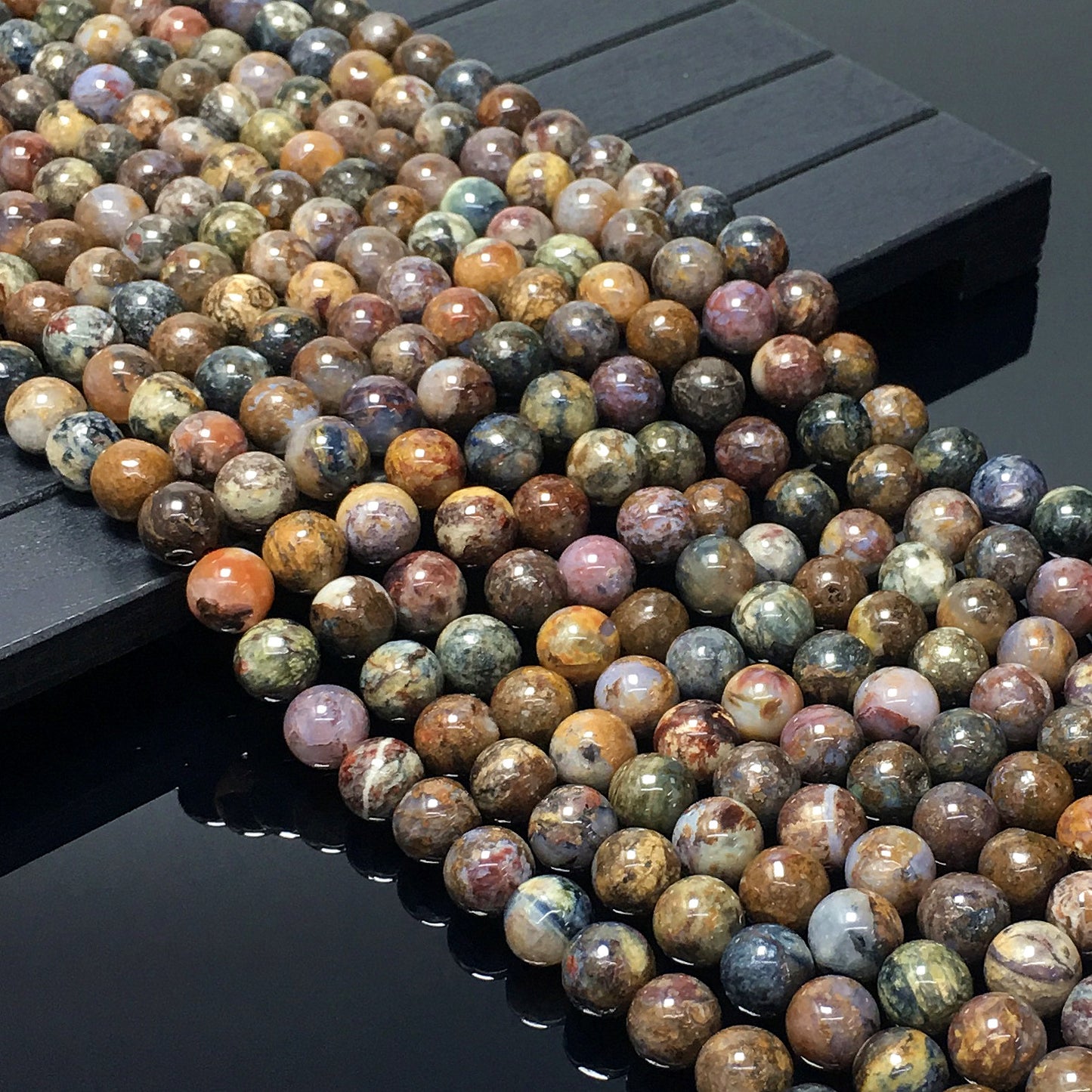 Higher Quality Pietersite Round Beads
