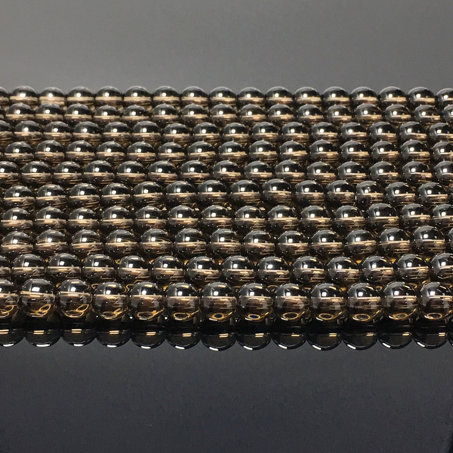 Higher Quality Smoky Quartz Round Beads