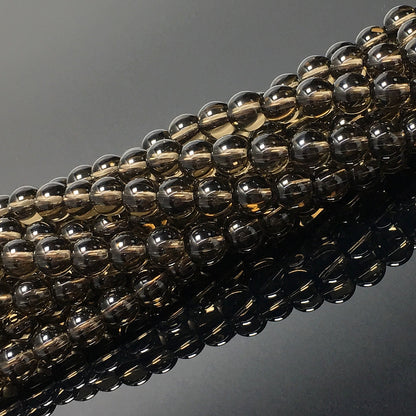 Higher Quality Smoky Quartz Round Beads