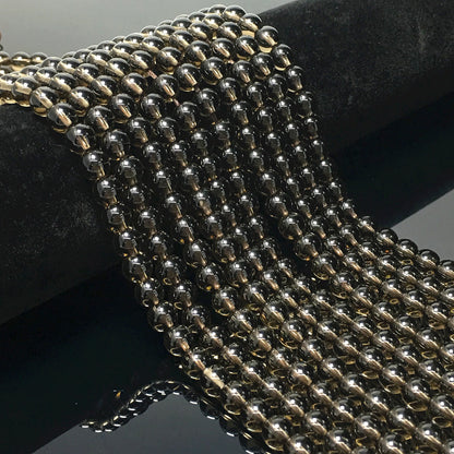 Higher Quality Smoky Quartz Round Beads