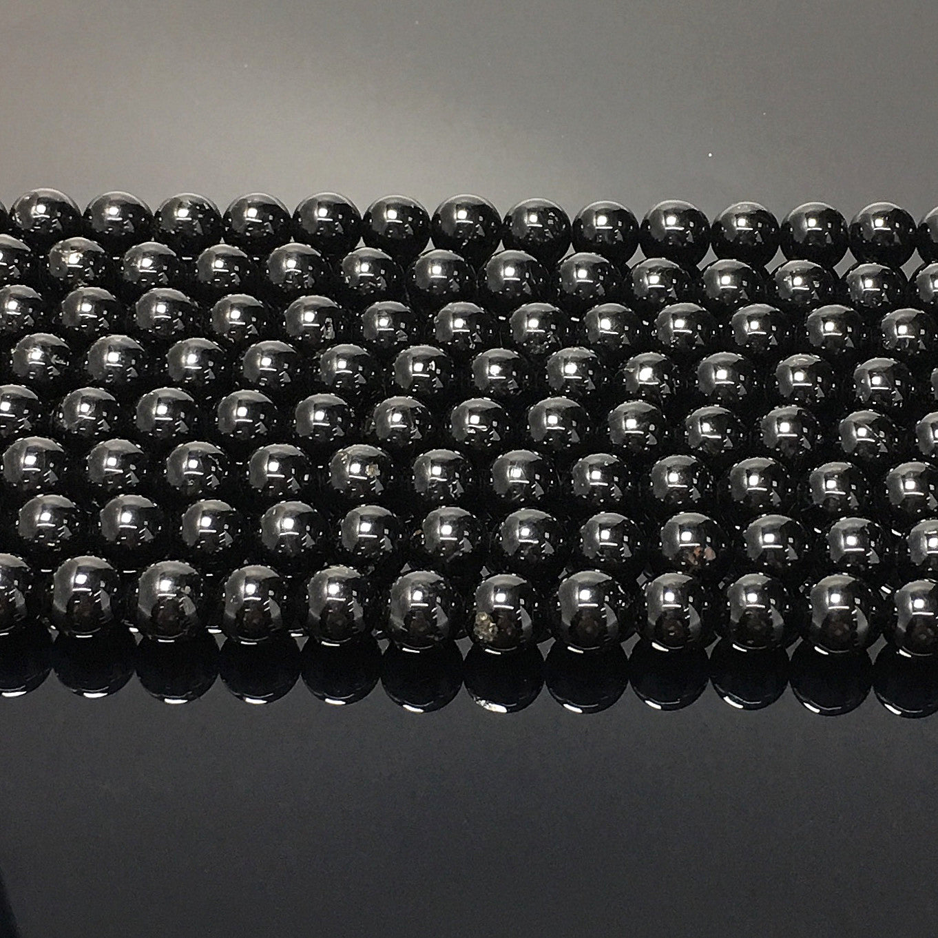 Higher Quality Black Tourmaline Round Beads