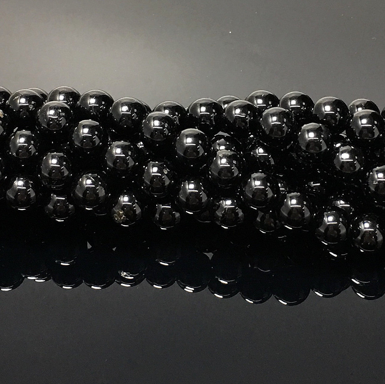 Higher Quality Black Tourmaline Round Beads