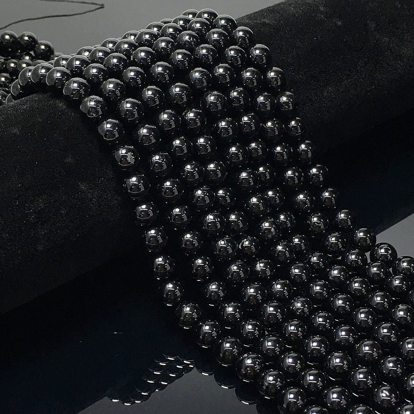 Higher Quality Black Tourmaline Round Beads