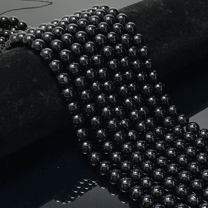 Higher Quality Black Tourmaline Round Beads