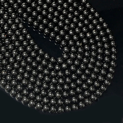 Higher Quality Black Tourmaline Round Beads