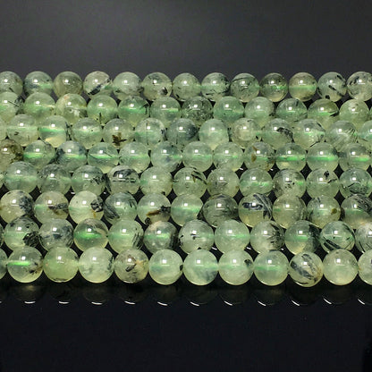 Higher Quality Prehnite Round Beads