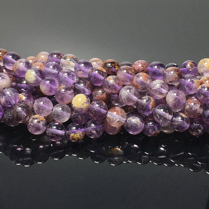 Higher Quality Purple Phantom Round Beads