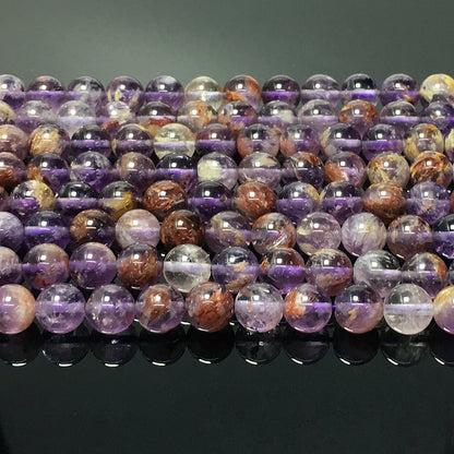 Higher Quality Purple Phantom Round Beads