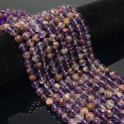 Higher Quality Purple Phantom Round Beads