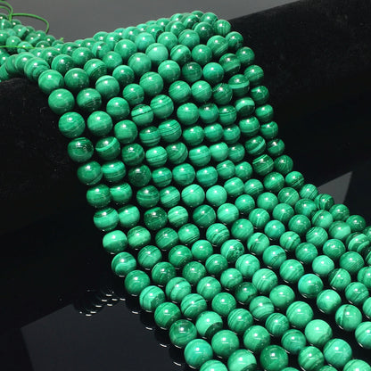 Higher Quality Malachite Round Beads