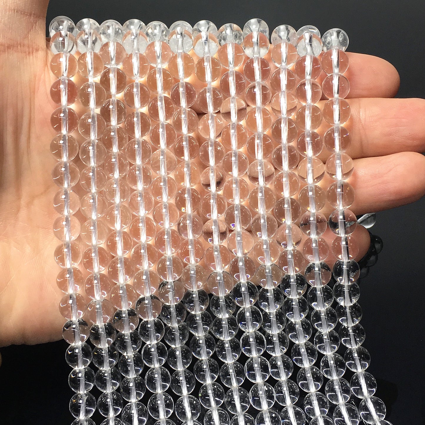Higher Quality Clear Quartz Round Beads