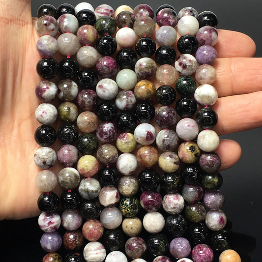 Higher Quality Tourmaline Round Beads