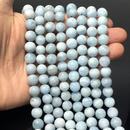 Higher Quality Aquamarine Round Beads