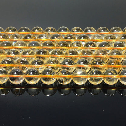 Higher Quality Citrine Round Beads