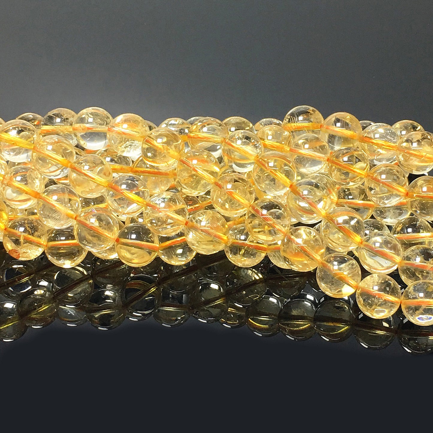 Higher Quality Citrine Round Beads