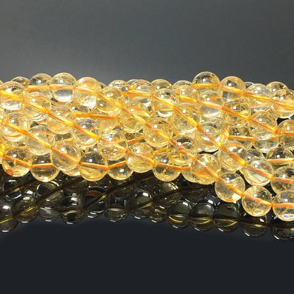 Higher Quality Citrine Round Beads