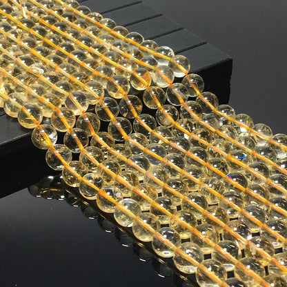 Higher Quality Citrine Round Beads