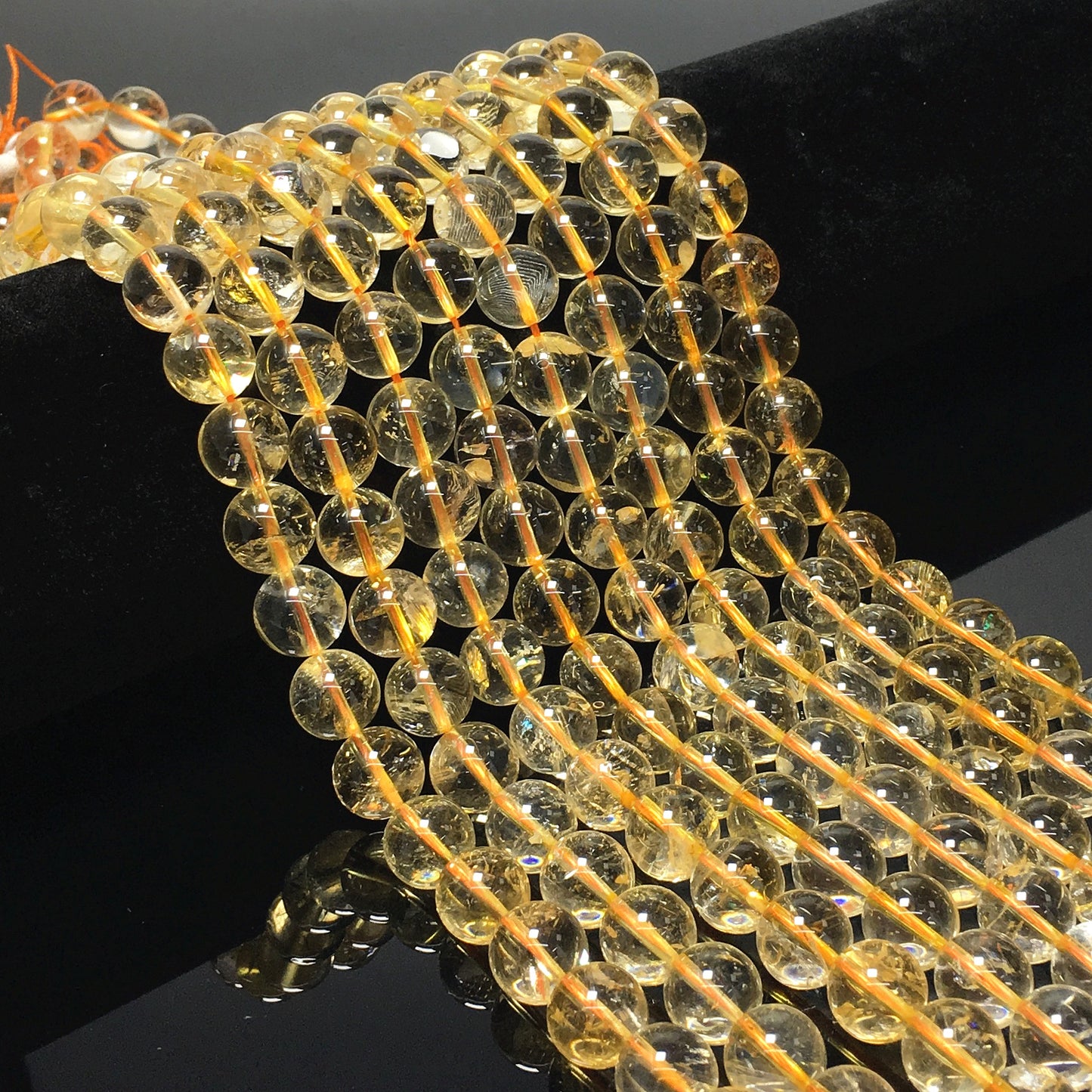 Higher Quality Citrine Round Beads