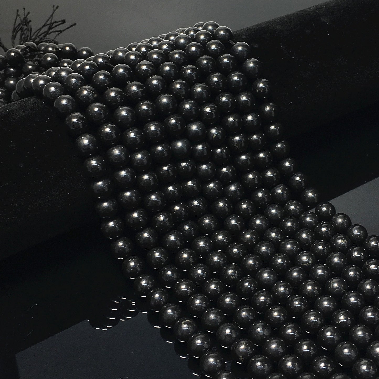 Higher Quality Shungite Round Beads