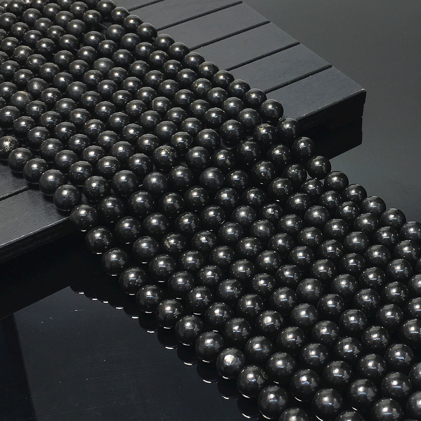 Higher Quality Shungite Round Beads