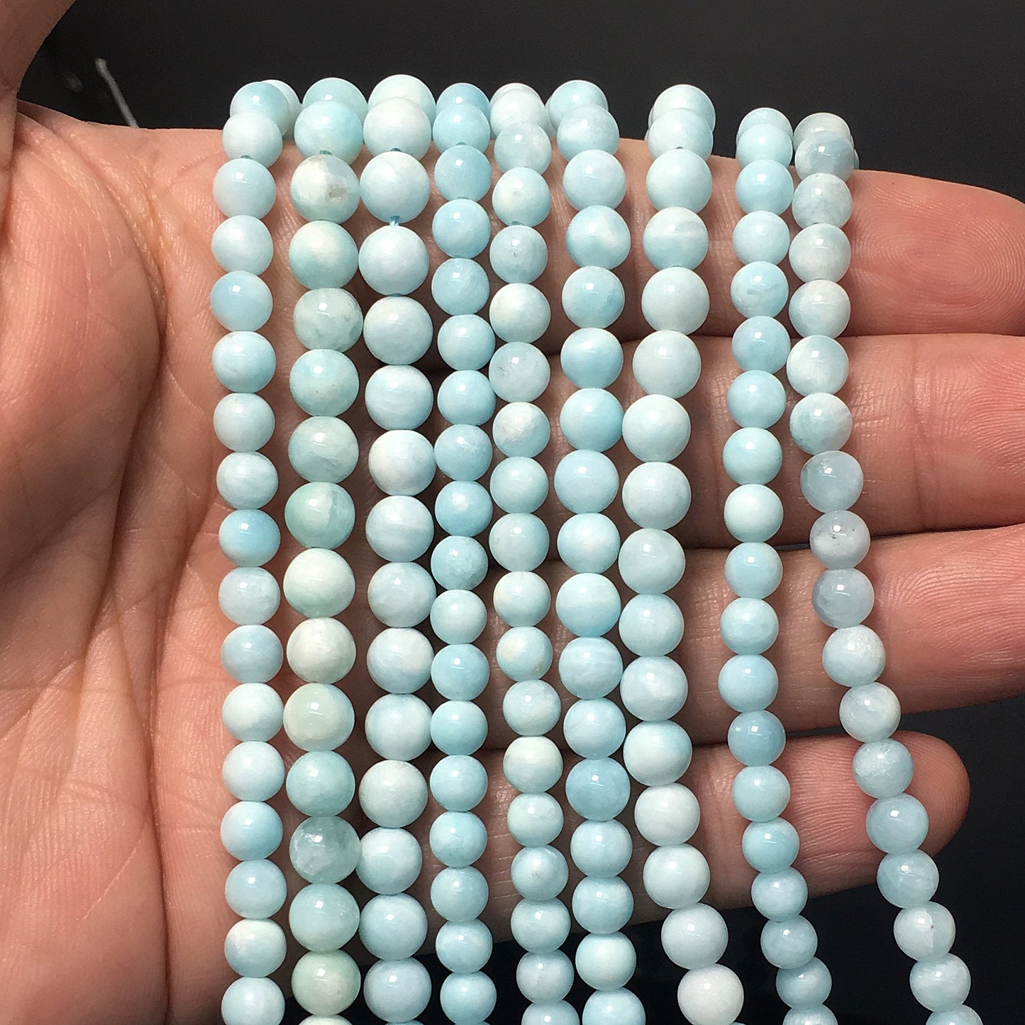 Higher Quality Hemimorphite Round Beads