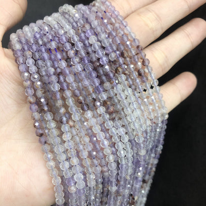 Tiny Round Faceted Gradation Beads