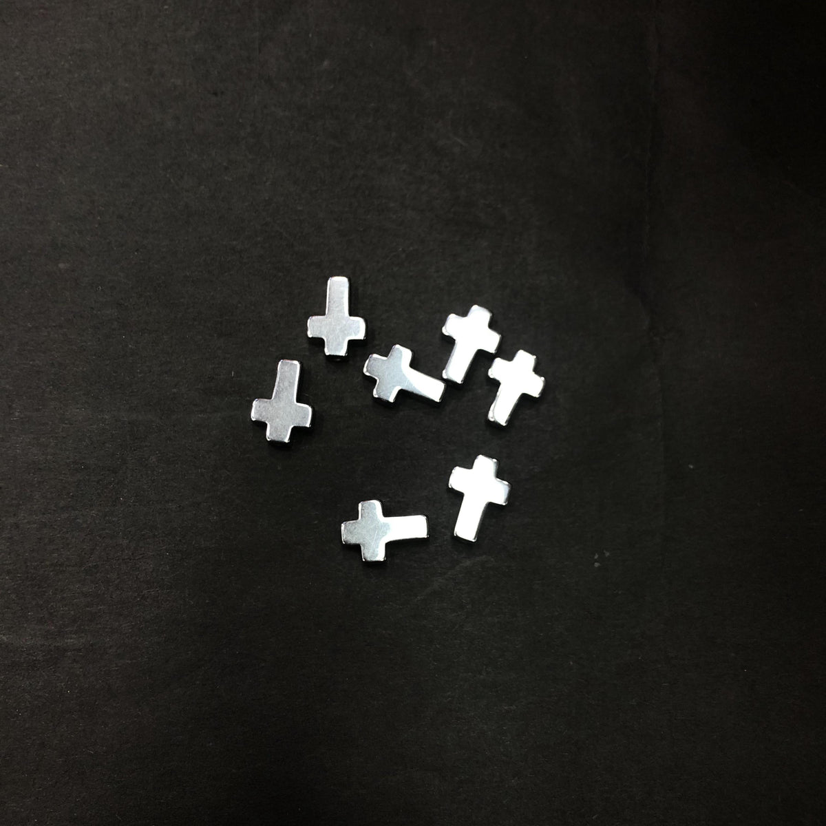 Cross Shape Hematite Beads