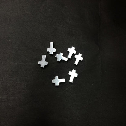 Cross Shape Hematite Beads
