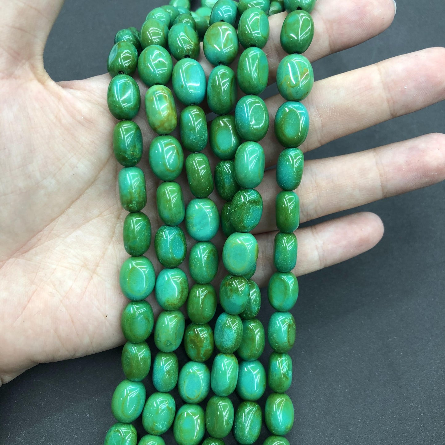 Turquoise Loose Beads Round Fcaeted Rice Rondelle Flat Oval Irregular Shape Beads