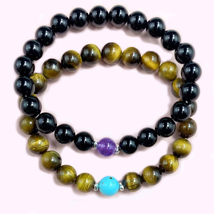 Onyx Crystal Bracelet for Strenght and Power