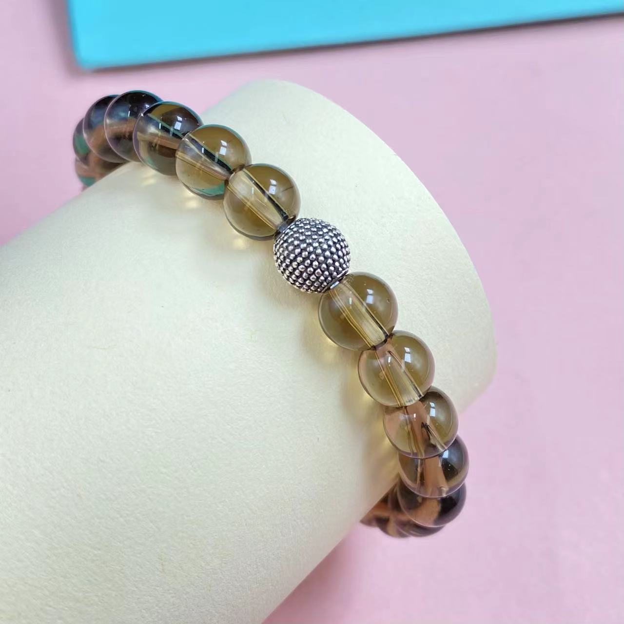 Smoky Quartz Crystal Bracelet for Strenght and Power