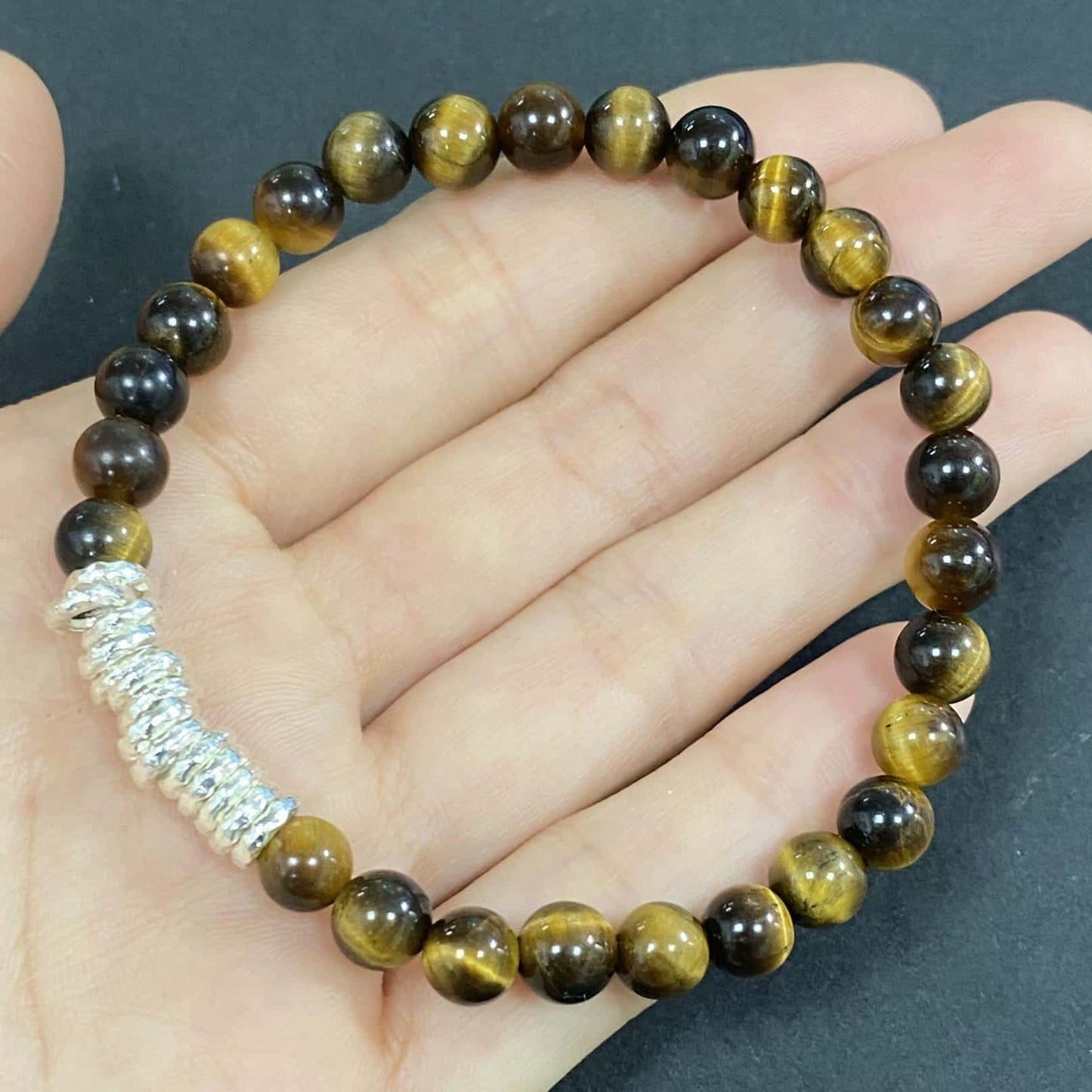 Natural Tiger's Eye for Better Wealth & Career Crystal Bracelet
