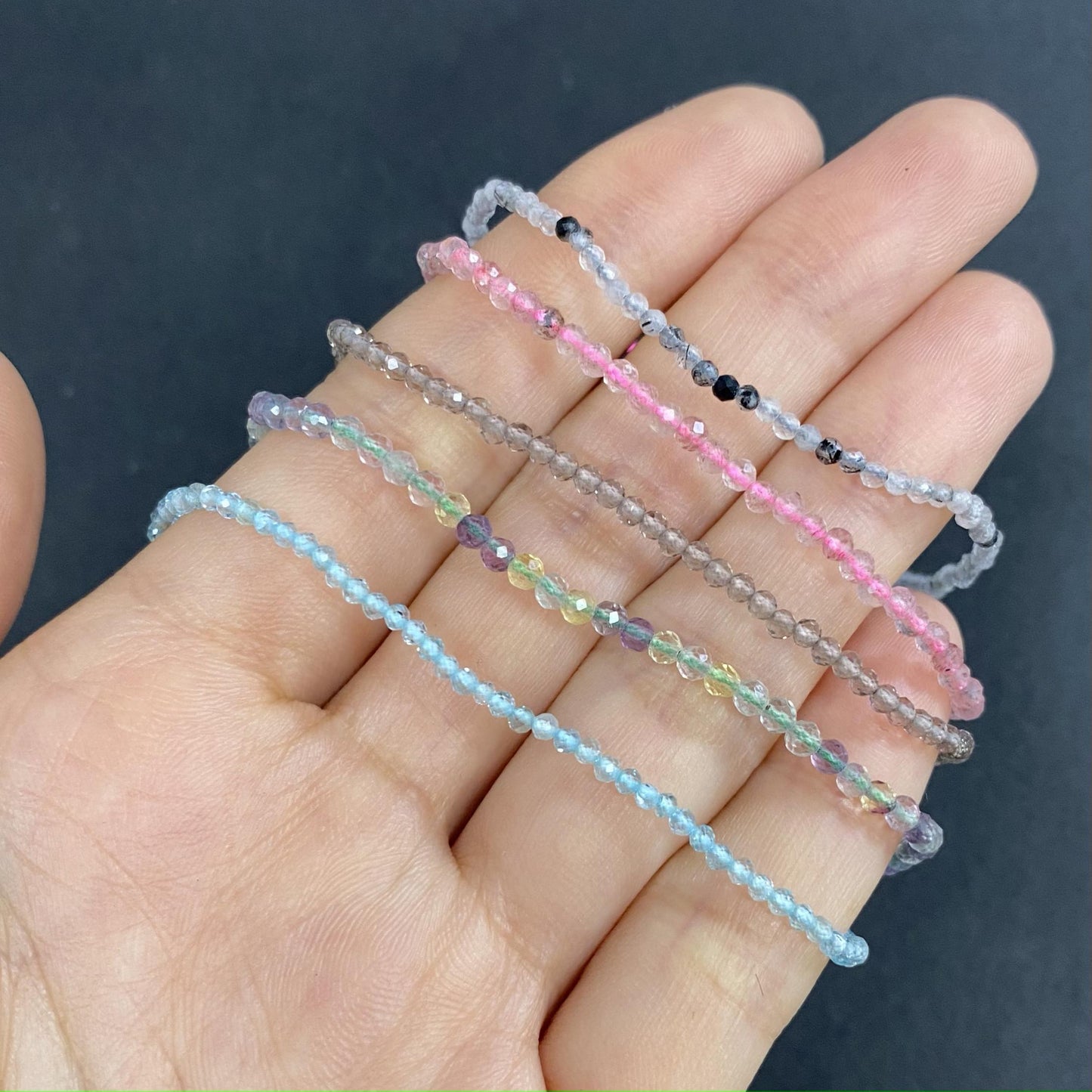 Handmade Designer Healing Crystal Bracelet Mutiple Styles