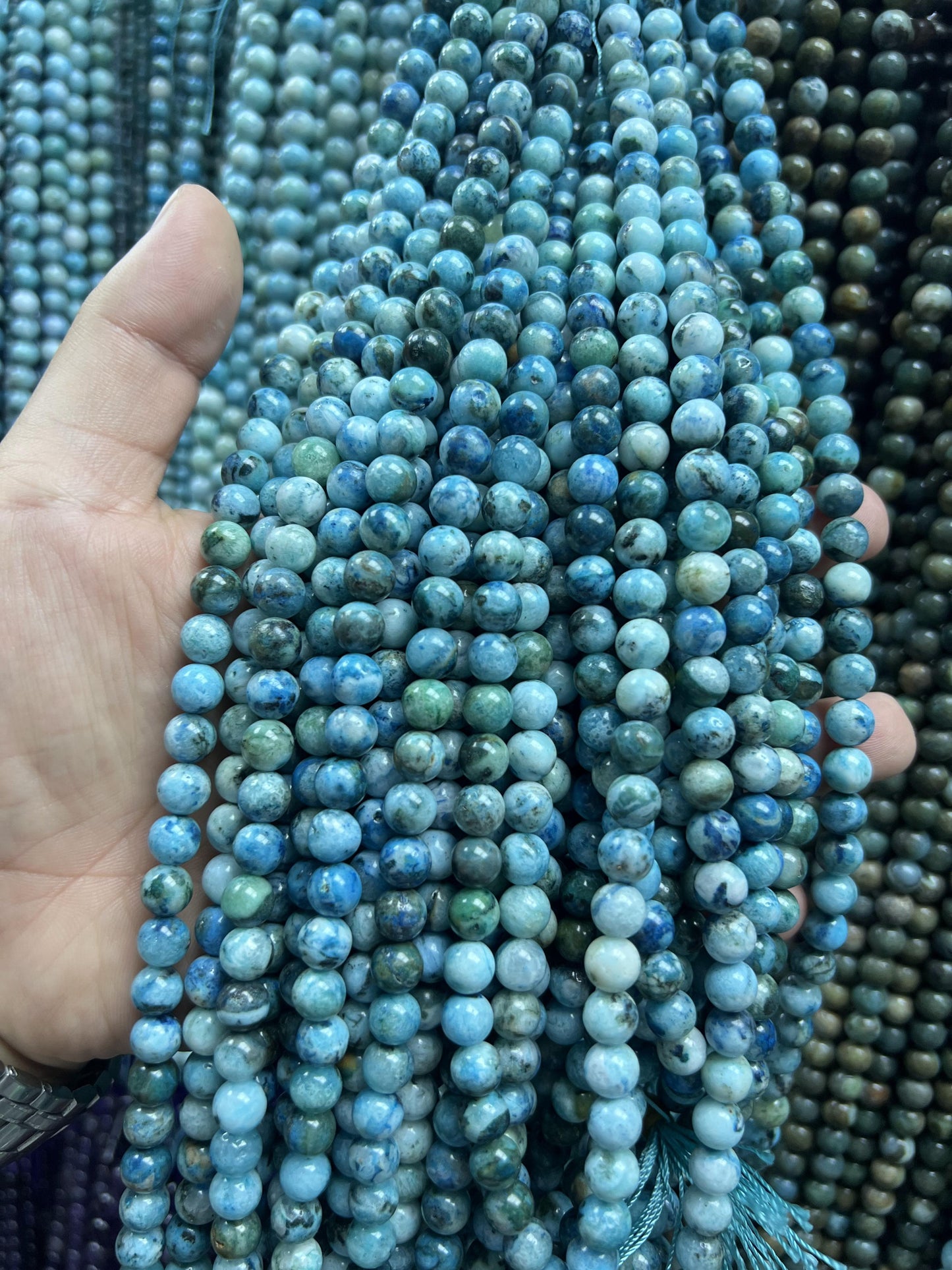 Sea Sediment Imperial Jasper Loose Beads Free Shiping