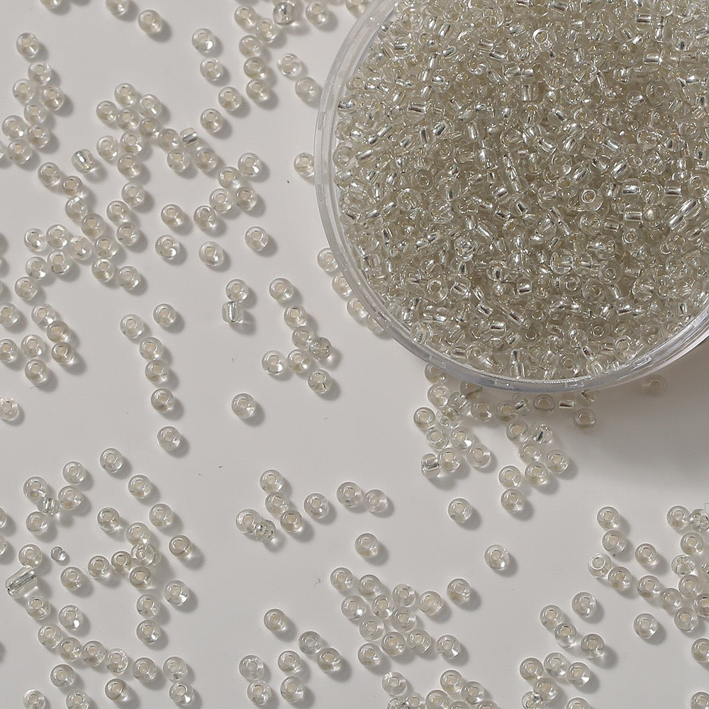 500pcs Glass Seed Smooth Beads